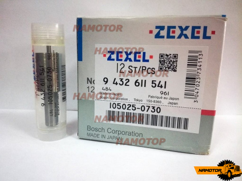 Распылитель форсунки NP-DLLA158SM073,= DLLA158SM046, 105025-0460, 16620-97076. 105025-0730, 105019-0591, 16620-97077. RH8, RH10. ZEXEL JAPAN